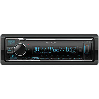 Audio Receiver AM/FM 12V BT/USB/AUX 4 x 50W 1 Din 3 x RCA M/Colour Illumination