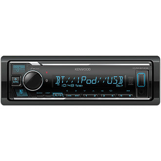 Audio Receiver AM/FM 12V BT/USB/AUX 4 x 50W 1 Din 3 x RCA M/Colour Illumination