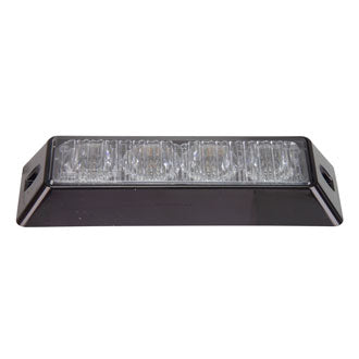 Roadvision LED Strobe Module White Surface Mount 11-30V 4 Leds 19 19 Function Black Bracket