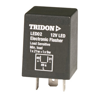 Tridon Flasher Can LED 12V 3 Pin Load Sensitive