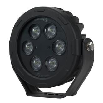 Roadvision LED Work Lamp LED60 11-70V Round Flood 6x8W LEDS 4800lm IP68 Black Housing