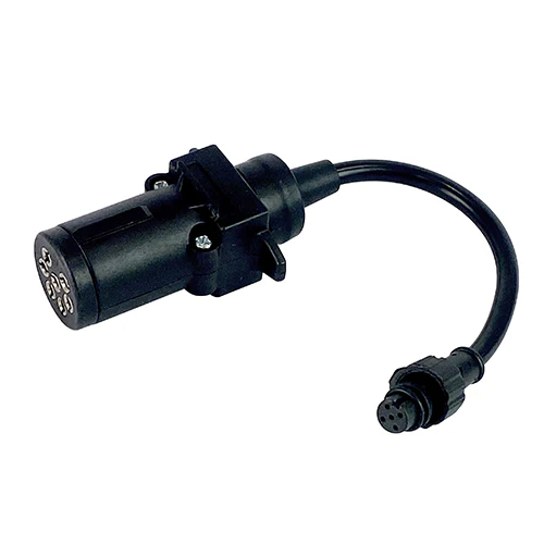 Roadvision LEDLink 7 Pin Small Round Trailer Plug to 5 Pin Female LEDLink Connector 150mm Lead