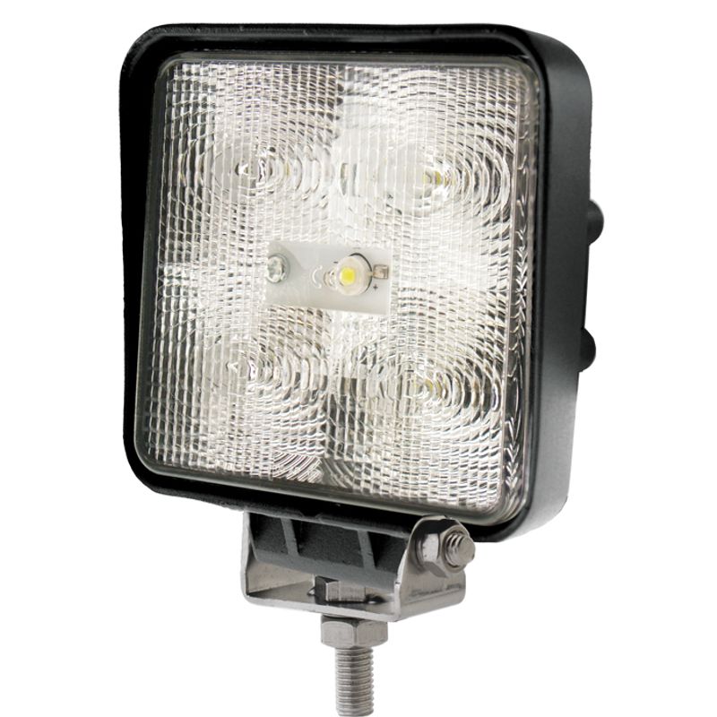 15W LED Work Light 90° Flood Beam 10-36V 800lm IP67