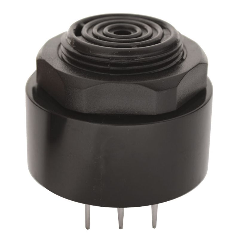 Piezo Buzzer 6-28V 80dB 2800Hz Continuous & Slow Pulse 3 Terminals