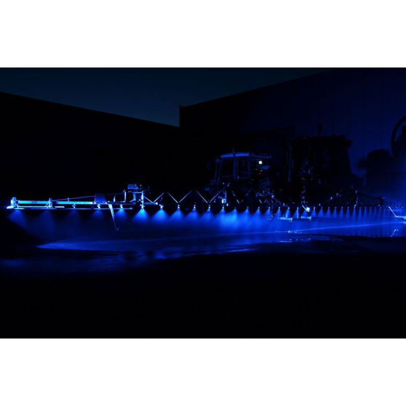 27W Blue LED Sprayer Boom Light 10° Spot Beam