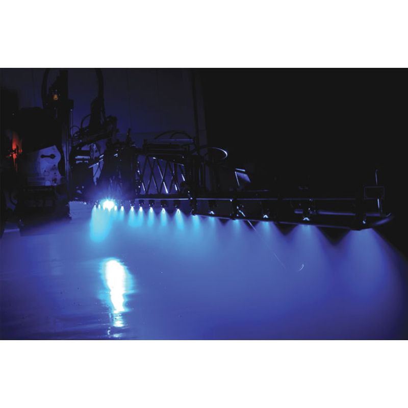 27W Blue LED Sprayer Boom Light 10° Spot Beam