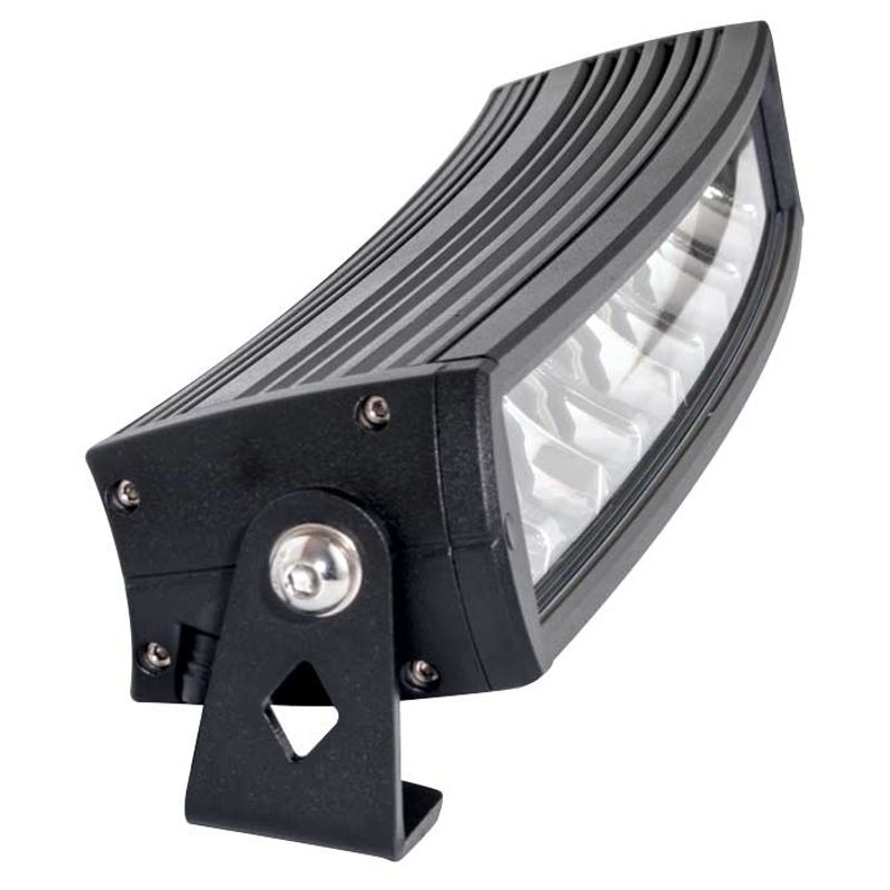 20" LED Curved Light Bar 100W 9-36V 10x10W Combo With DRL