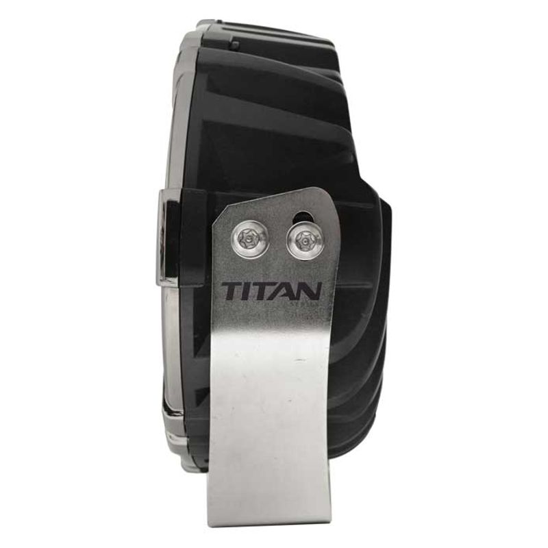 7" LED Driving Light Titan 9-36V 70W 5810lm IP68 Spot Beam Black Chrome Finish