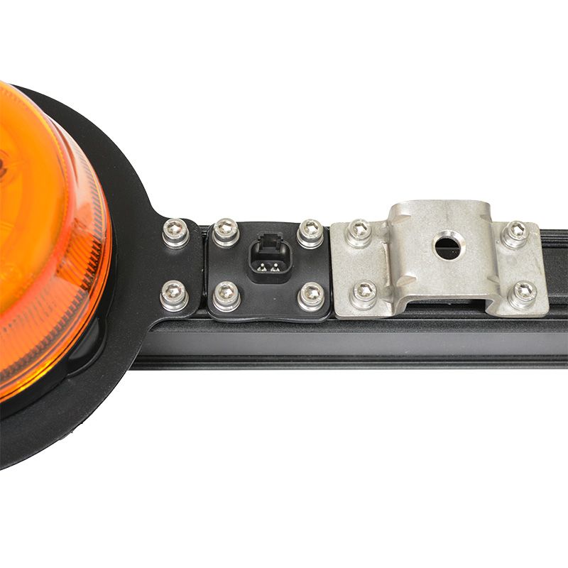Heavy Duty Mine Bar with Dual Reverse Alarm with Mine Flag Bracket & DT Plug