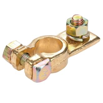 Brass Battery Terminal PMV Suits Holden Negative (Box of 10)