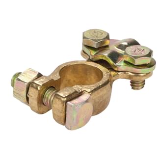 Brass Battery Terminal Saddle Type PMV Universal (Box of 10)