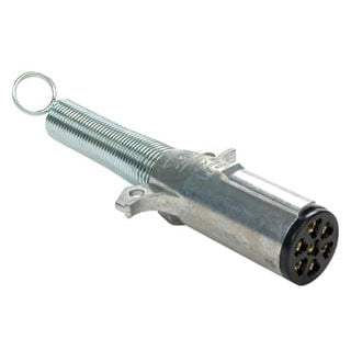 Trailer Plug 7 Pin H/D J560 with Guard Pollak