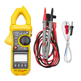 Clamp Combination Meter 1000A AC/DC True RMS Digitech