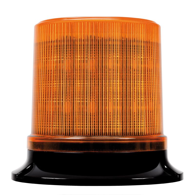 Roadvision LED Beacon RB130 Series 10-36V Amber Fixed Mount Simulated Rotating