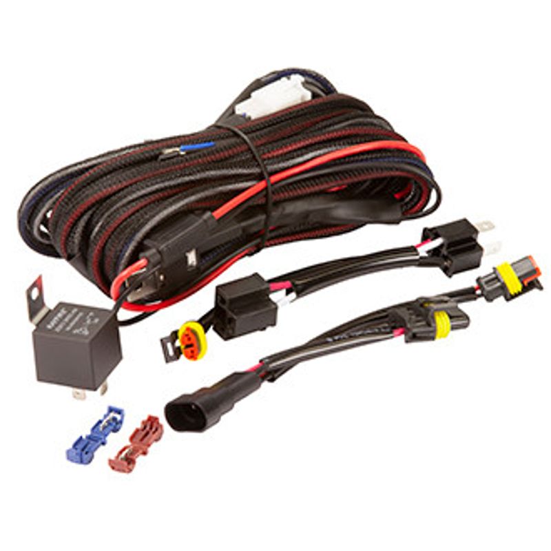 Heavy Duty Bar Light Wiring Kit Suits Dual DRL 12/24V RBHDWK