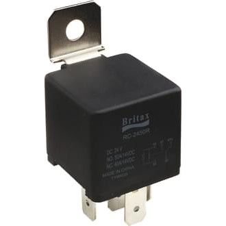 Britax Mini Relay 6V 30/40A 5 Pin Change Over SPDT Resistor Protected