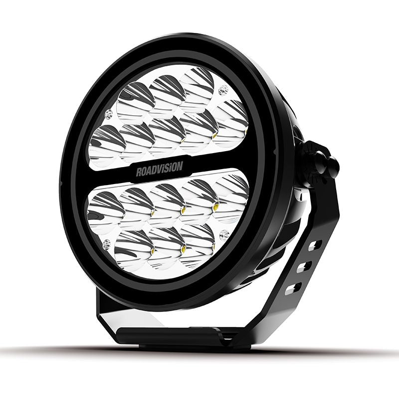 7" LED Driving Light 10-30V Stealth 16x3W 68W 5130lm IP69K Spot Beam + Dynamic DRL (Single)