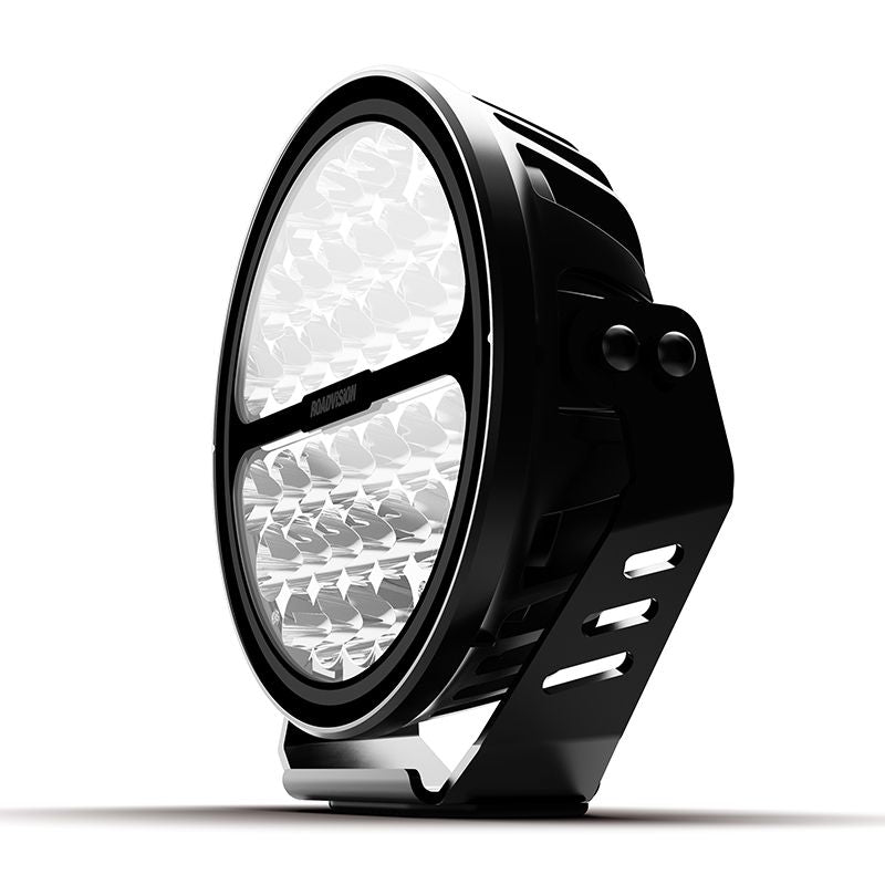 9" LED Driving Light 10-30V Stealth 34x3W 142W 10485lm IP69K Spot Beam + Dynamic DRL (Single)