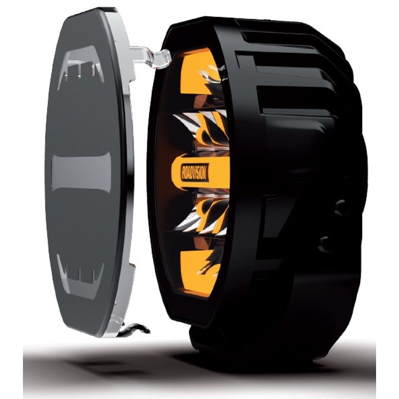 Roadvision 7" LED Driving Lamp Kit 10-30V with Dynamic Start-up DRL includes Wiring Harness