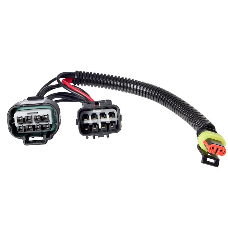 Roadvision High Beam Patch Harness to Suit Mitsubishi Pajero QF 2019> with Fact. LED H/lights [8Pin]