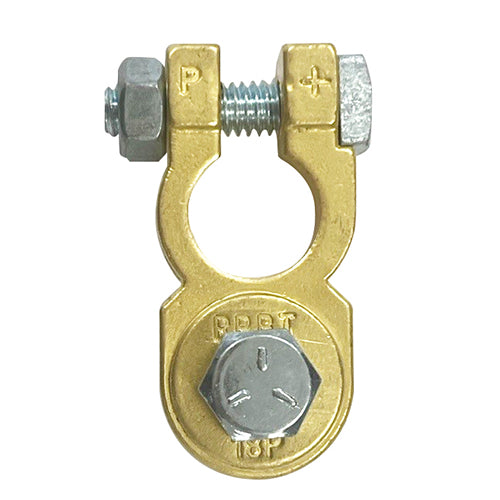 Forged Brass Heavy Duty Battery Terminal Negative Stud Type 6 B&S - 0000 B&S