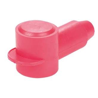 Insulator Terminal Cover Red 2 - 00 B&S 26mm Ring Flat Top Standard Profile & Length