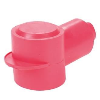 Insulator Terminal Cover Red 2 - 00 B&S 32mm Ring Flat Top Top Standard Profile & Length