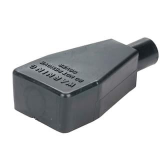 Insulator Terminal Cover Black 0 B&S Battery Terminal Straight
