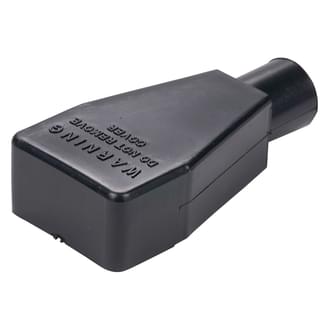 Insulator Terminal Cover Black 00 B&S Battery Terminal Straight