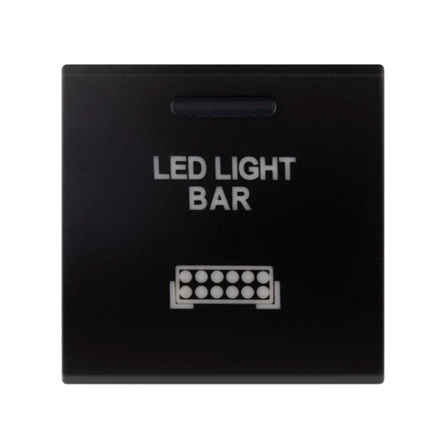 Switch Roadpower LED Light Bar Suits Toyota Includes Harness 22 x 22mm Blue LED