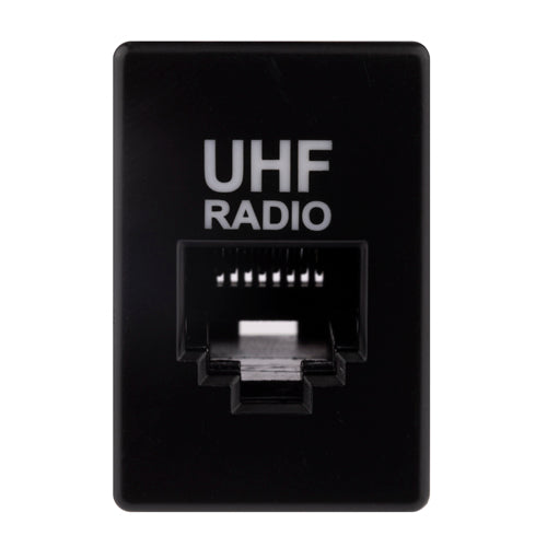 Roadpower RJ45 Passthrough Suits Isuzu/Mazda 32.8 x 22mm Blue LED