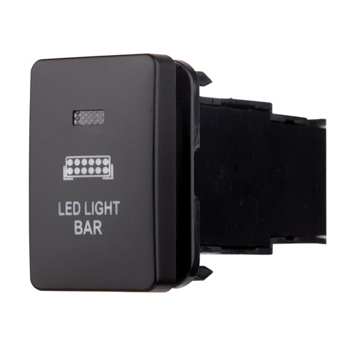 Switch Roadpower Bar Light Suits Mitsubishi OE Style Includes Harness 32 x 21mm Blue LED