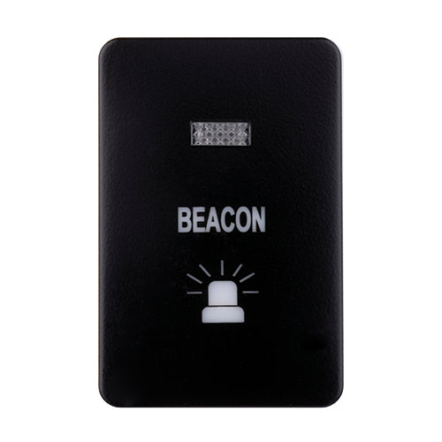 Switch Roadpower OE Type Blue 4 Symbols Roadpower/Work Light/Aux Light Beacon Suits Mitsubishi 32x21mm Blue LED