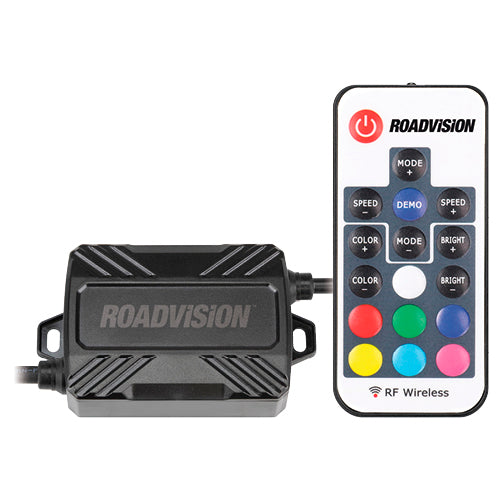 LED Rock Light RGB 8 Way Module & RF Remote
