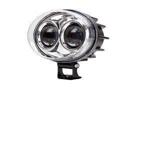 Roadvision LED Forklift Lamp Red Spot 8 Deg Beam 9-48V 2 x 3W LED 800lm IP68 Black Housing