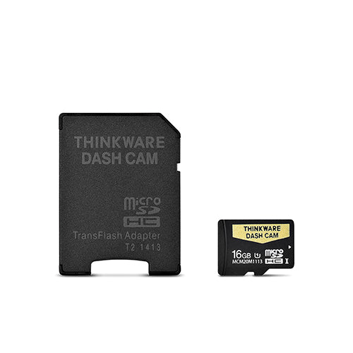 Thinkware Dash Cam 16GB UHS-1 Micro SD Card Full HD Recording
