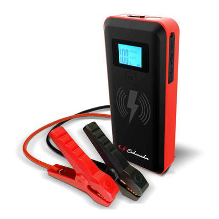 Schumacher Lithium Booster 1500A Peak 1x2.4A & 1x3A USB Ports 10W Qi Charging