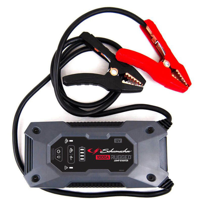 Schumacher Lithium Booster 1000A Peak 1x2.4A USB Port and Built-in Light