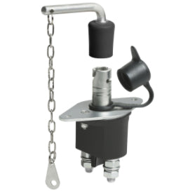 Battery Master Switch 12/24V 250A Single Pole On/Off with Removable Key And Dust Cover