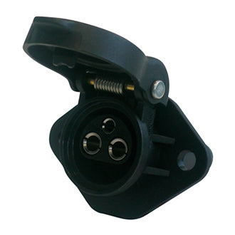 Trailer Socket 6-24V 3 Pin 25 Amp