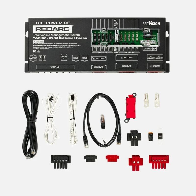 REDARC TVMS Prime Control Module - TVMS1280-DBV2