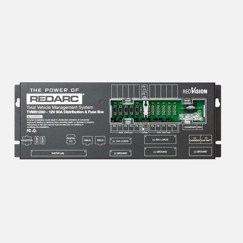 REDARC TVMS Prime Control Module - TVMS1280-DBV2