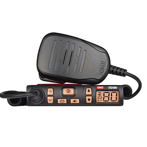 GME UHF Radio 5W 80 Channel Compact XRS Connect 4WD Pack With Bluetooth