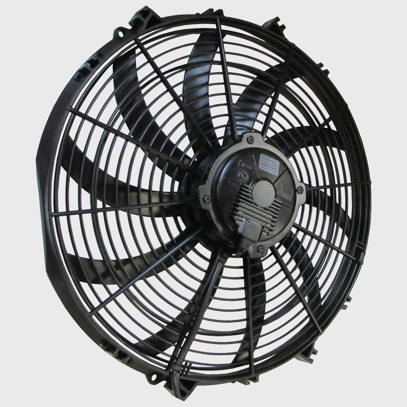Fan 16" 12V 225W Maradyne Smart Start Technology Sickle Skew Blade