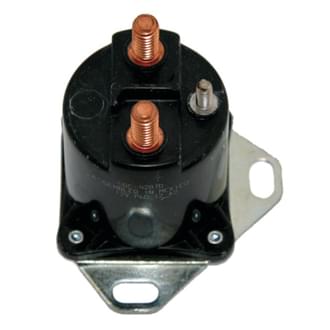 Solenoid Ametek 12V 100A Normally Open Continuous Duty Plastic F90 Mount