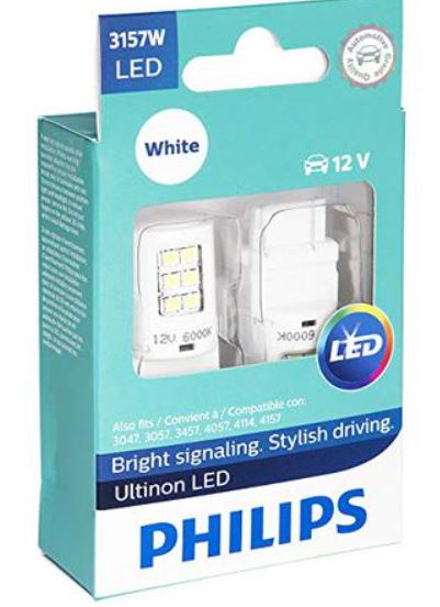Philips Ultinon LED T20 Wedge Globe 12V White