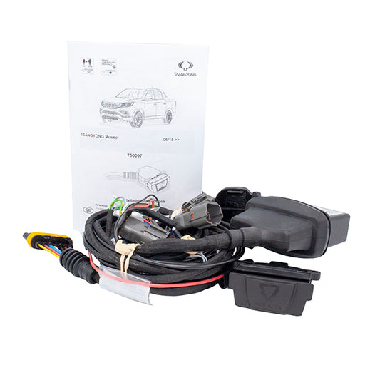 Erich Jaeger E-Kit, Tow Bar Wiring Kit, suits SsangYong Musso 08/18 - ON, includes OE Connectors and 7 Pin IP Rated Socket