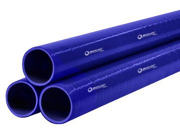 Blue Silicone Hose Straight 36" Long