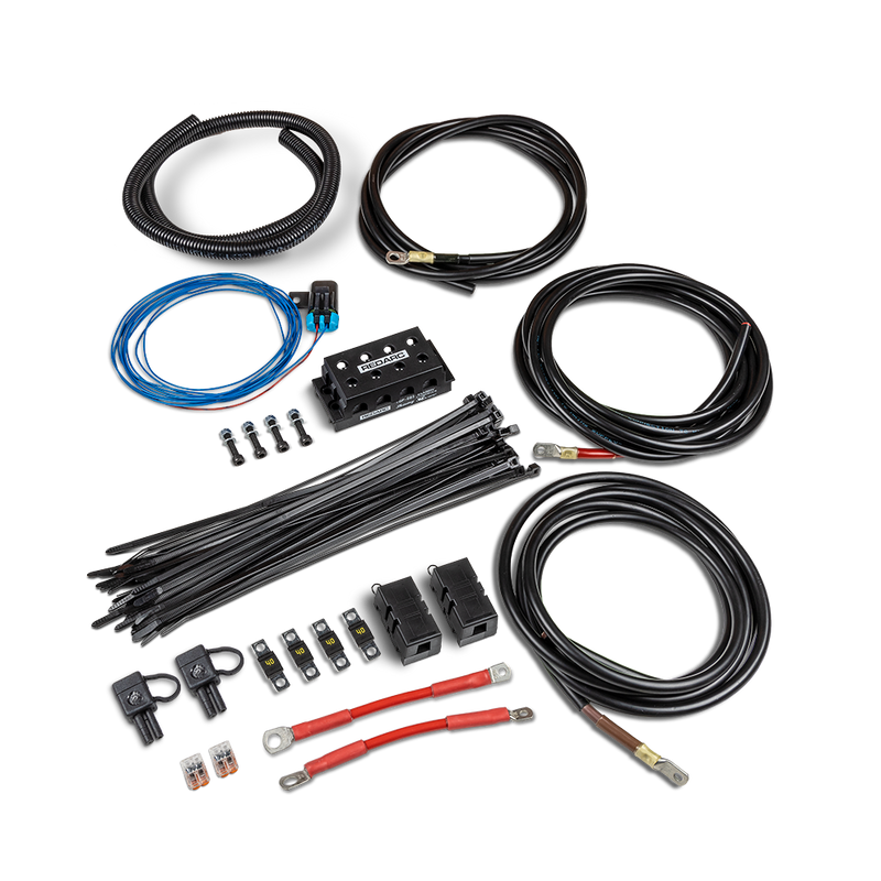 Redarc BCDC 25A Wiring Kit -Across Engine Bay Installs