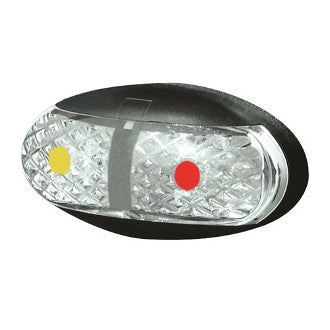 Roadvision LED Clearance Light Amber/Red BR2 Series 2.5M Cable